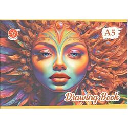 God's Grace A5 100GSM Drawing Book - 36pages